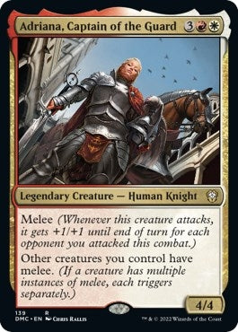 Image for Adriana, Captain of the Guard (139) - Magic: The Gathering