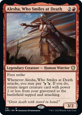 Image for Alesha, Who Smiles at Death (118) - Magic: The Gathering