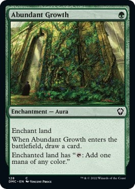 Image for Abundant Growth (128) - Magic: The Gathering