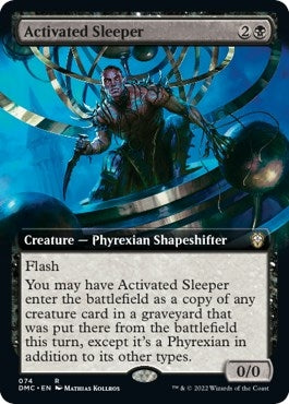 Image for Activated Sleeper (Extended Art) (74) - Magic: The Gathering