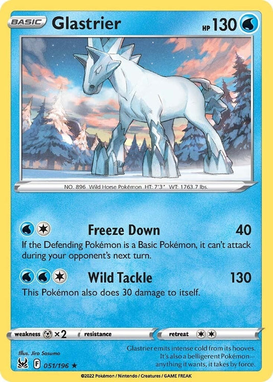 Image for Glastrier (051/196) - Pokemon