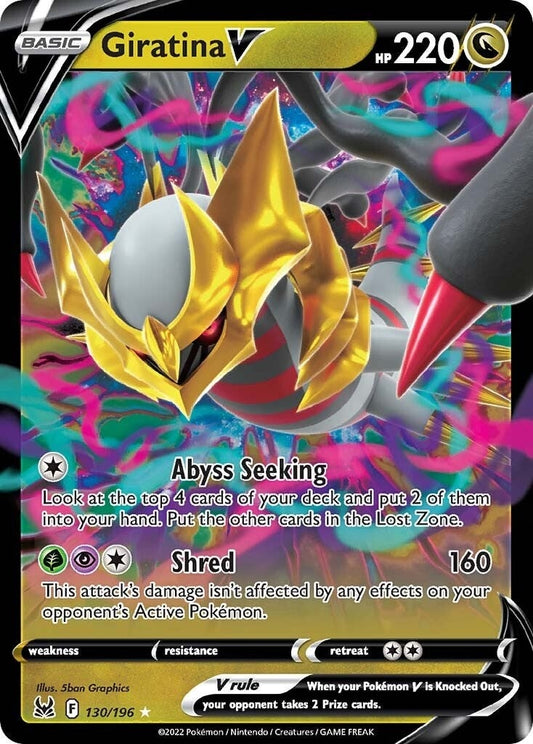 Image for Giratina V (130/196) - Pokemon