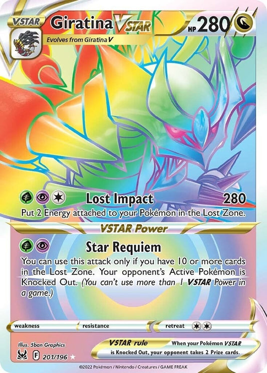 Image for Giratina VSTAR (201) (Secret) (201/196) - Pokemon