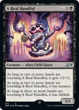 Image for A Real Handful (Galaxy Foil) (373) - Magic: The Gathering