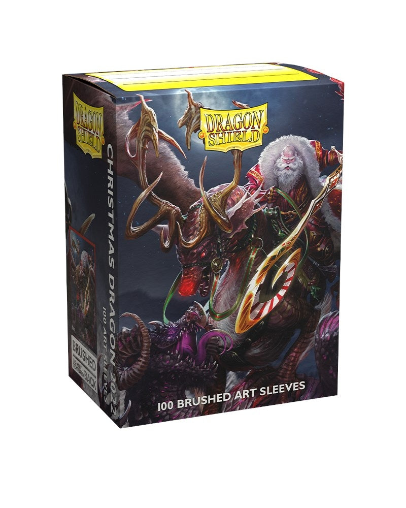 Image for Dragon Shield Limited Edition Art Sleeves - Christmas Dragon 2022 (100-Pack) - Card Sleeves