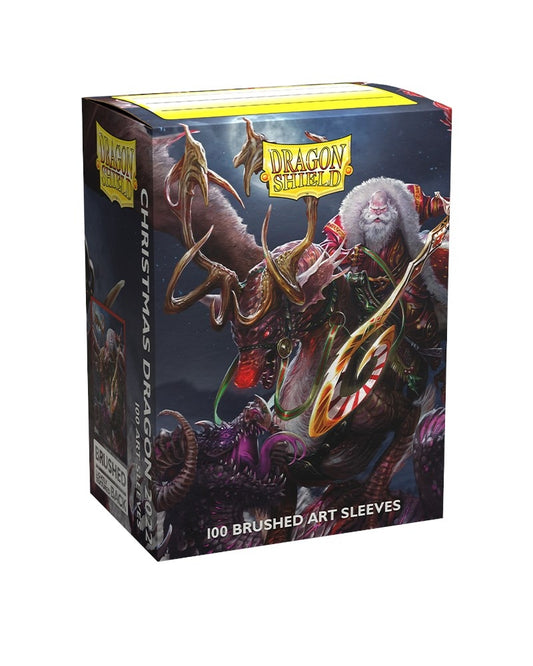 Image for Dragon Shield Limited Edition Art Sleeves - Christmas Dragon 2022 (100-Pack) - Card Sleeves