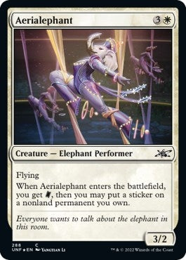 Image for Aerialephant (Galaxy Foil) (288) - Magic: The Gathering