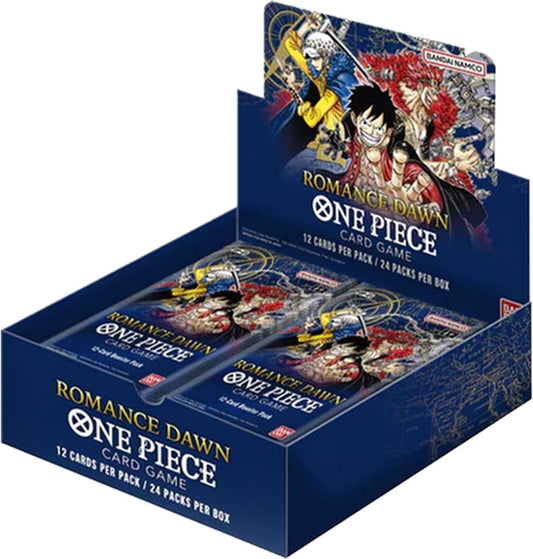 Image for Romance Dawn - Booster Box (Wave 1 - Blue) - One Piece Card Game