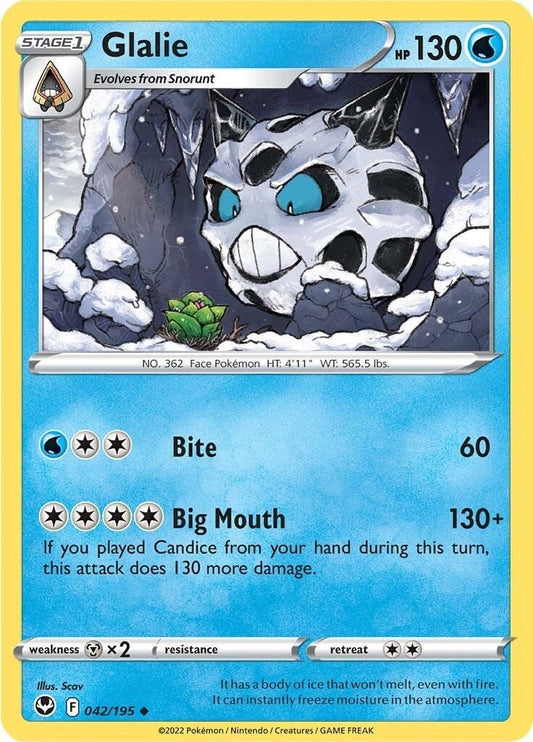 Image for Glalie (042/195) - Pokemon