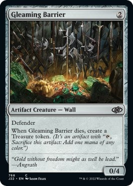 Image for Gleaming Barrier (768) - Magic: The Gathering