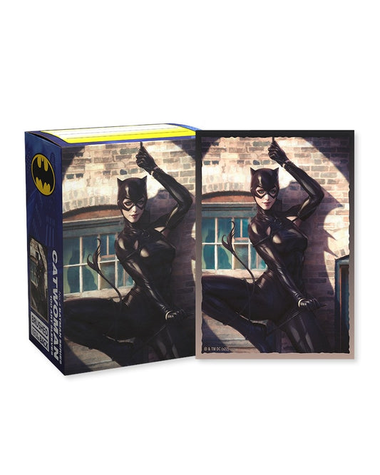 Image for Dragon Shield Brushed Art Sleeves - Catwoman (100-pack) - Card Sleeves