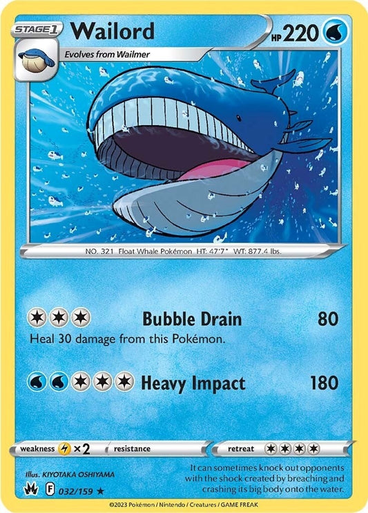 Image for Wailord (032/159) - Pokemon
