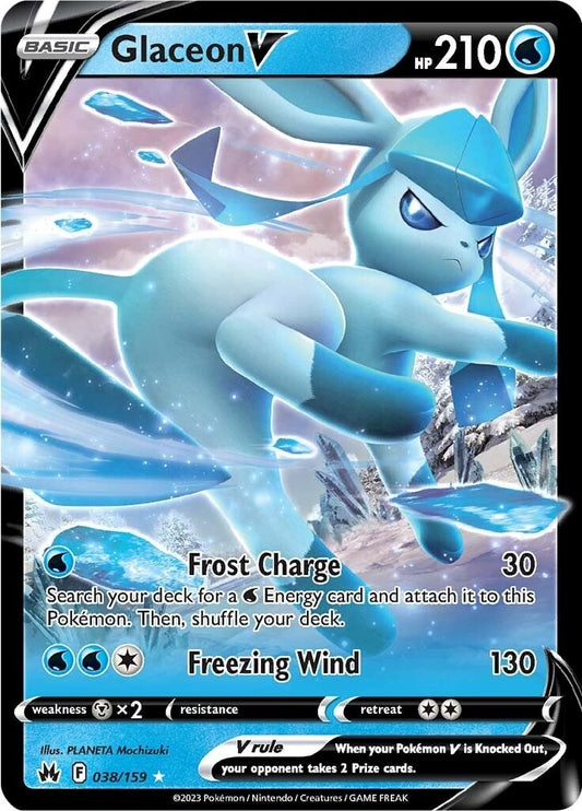 Image for Glaceon V (038/159) - Pokemon