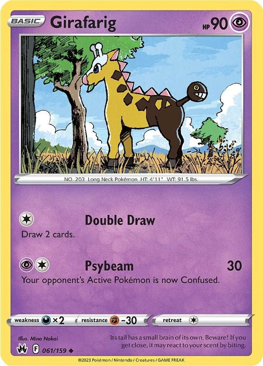 Image for Girafarig (061/159) - Pokemon