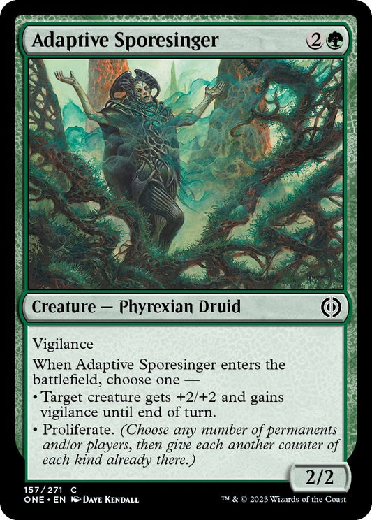 Image for Adaptive Sporesinger (157) - Magic: The Gathering