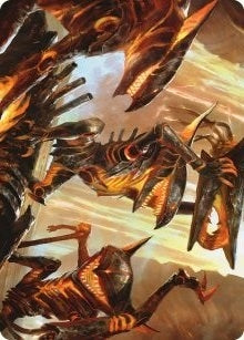 Image for Gleeful Demolition Art Card (28) - Magic: The Gathering