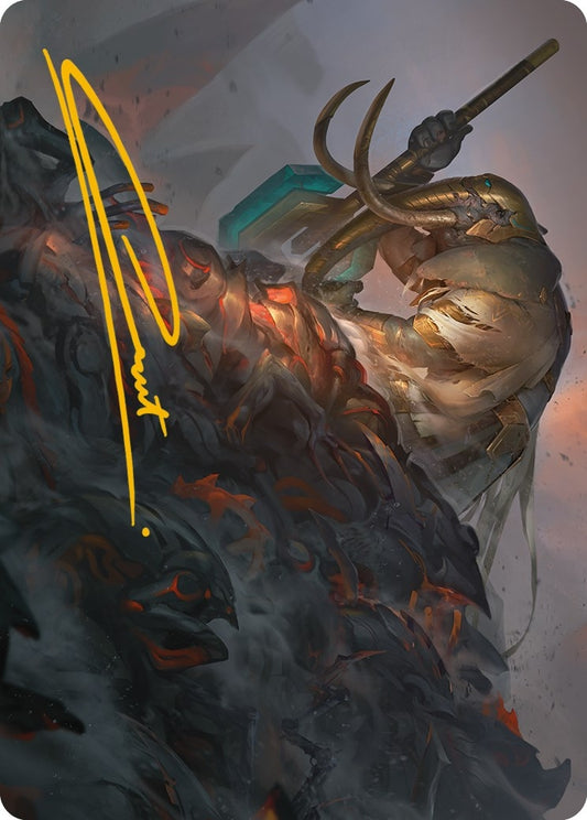 Image for Against All Odds Art Card (Gold-Stamped Signature) (1) - Magic: The Gathering