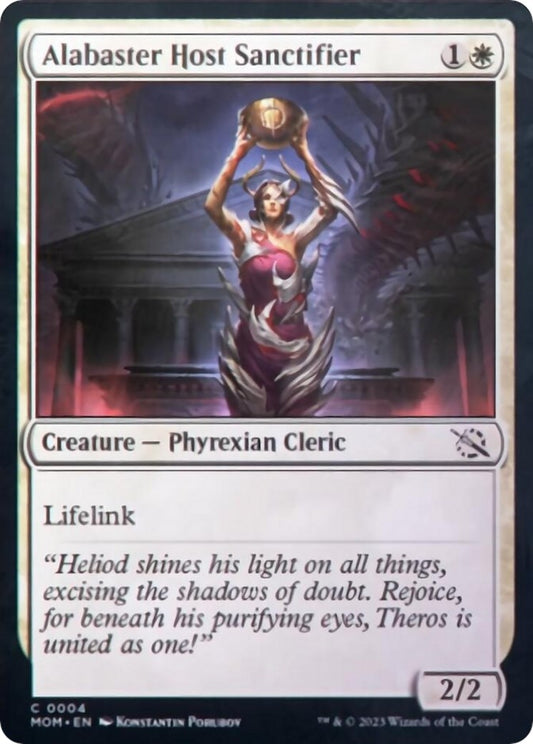 Image for Alabaster Host Sanctifier (4) - Magic: The Gathering