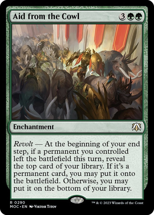 Image for Aid from the Cowl (290) - Magic: The Gathering