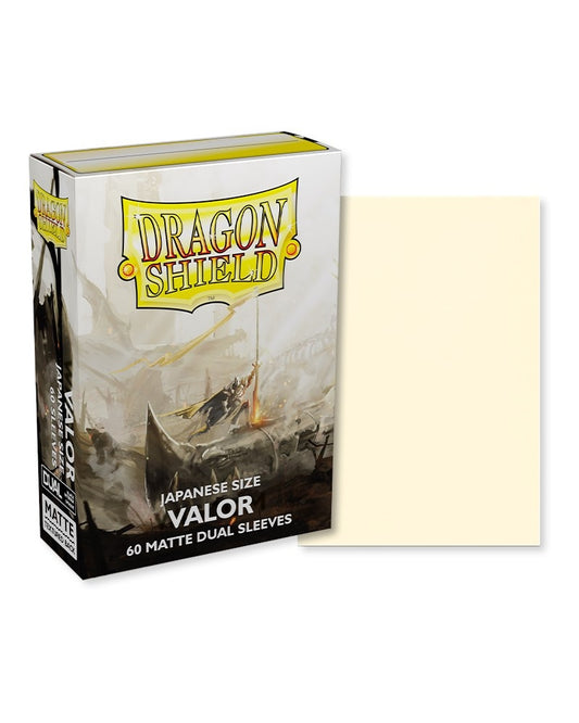Image for Dragon Shield Dual Matte Japanese Sleeves - Valor (60-Pack) - Card Sleeves