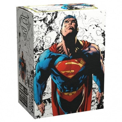 Image for Dragon Shield Superman Core Full Art Matte Dual Art Sleeves (100-Pack) - Card Sleeves