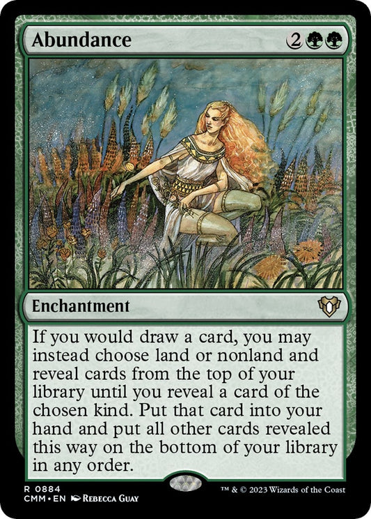 Image for Abundance (884) - Magic: The Gathering