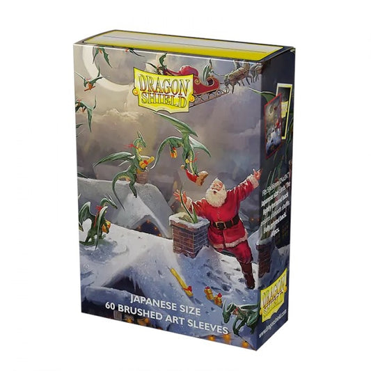 Image for Dragon Shield Limited Edition Japanese Art Sleeves - Christmas Dragon 2023 (60-Pack) - Card Sleeves