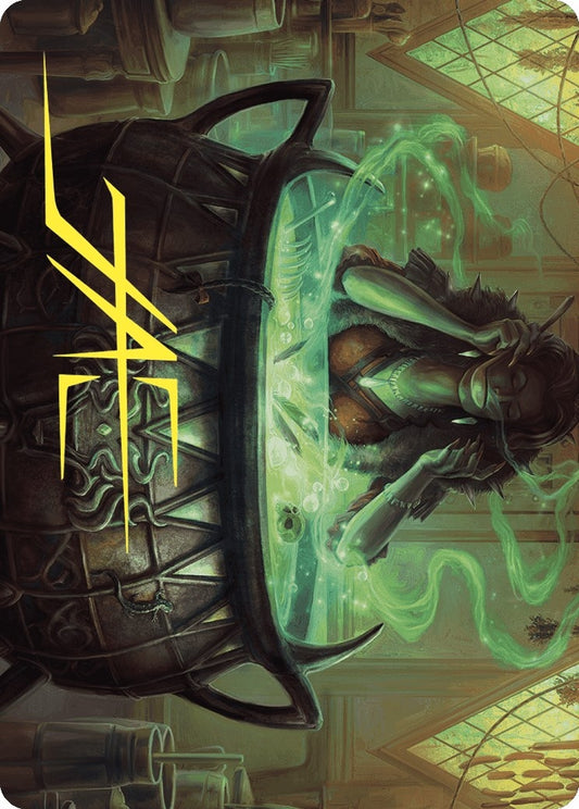 Image for Agatha's Soul Cauldron Art Card (Gold-Stamped Signature) (42) - Magic: The Gathering