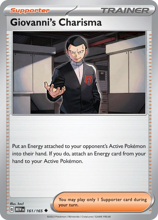 Image for Giovanni's Charisma (161/165) - Pokemon