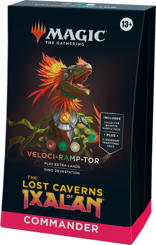 Image for The Lost Caverns of Ixalan Commander Deck - Veloci-Ramp-Tor - Magic: The Gathering