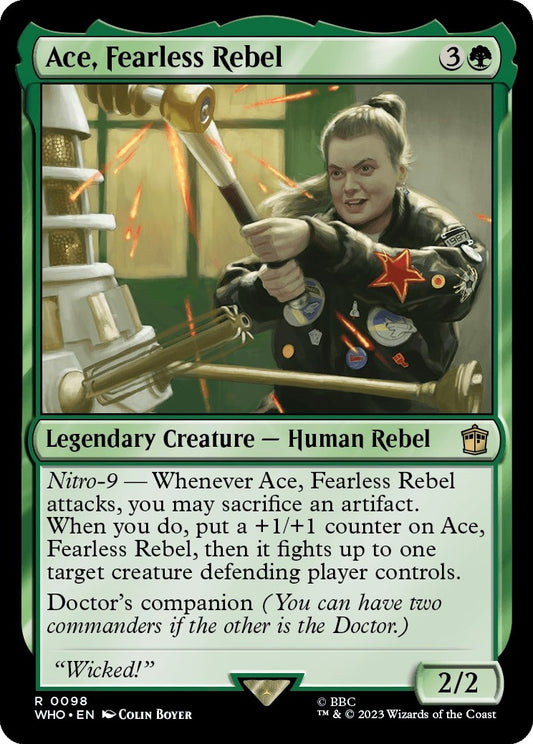 Image for Ace, Fearless Rebel (98) - Magic: The Gathering