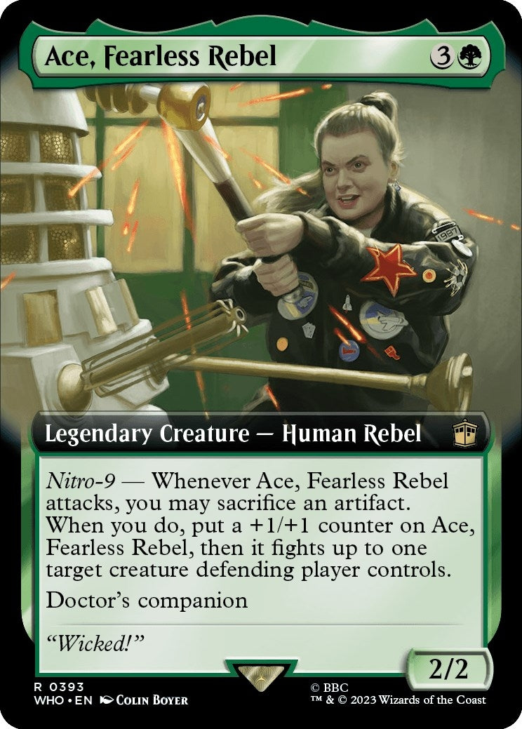 Image for Ace, Fearless Rebel (Extended Art) (393) - Magic: The Gathering