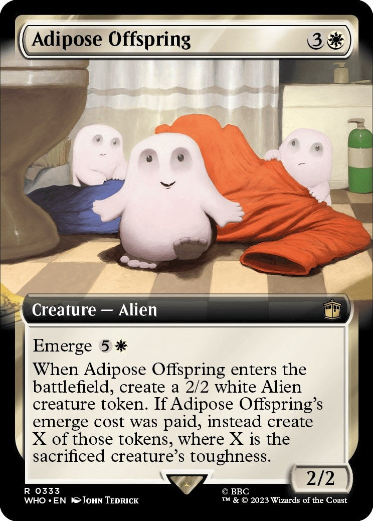 Image for Adipose Offspring (Extended Art) (333) - Magic: The Gathering