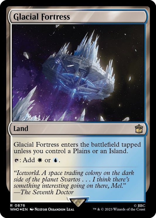 Image for Glacial Fortress (Surge Foil) (876) - Magic: The Gathering