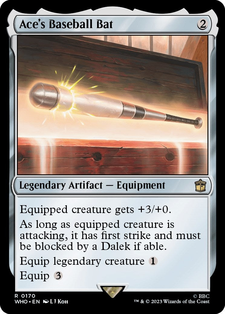Image for Ace's Baseball Bat (170) - Magic: The Gathering