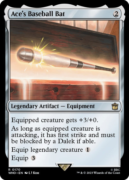 Image for Ace's Baseball Bat (170) - Magic: The Gathering