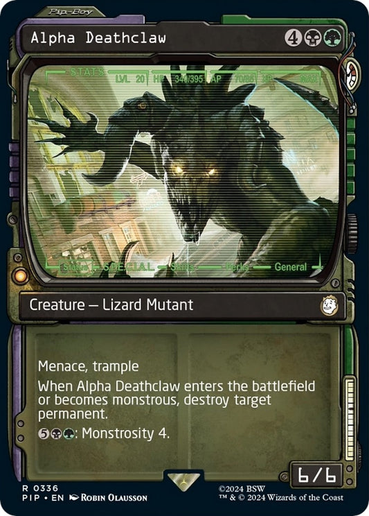 Image for Alpha Deathclaw (Showcase) (336) - Magic: The Gathering