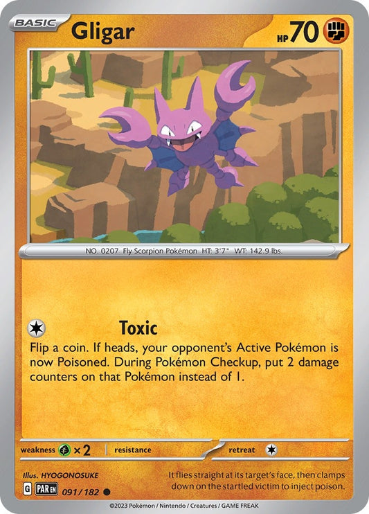 Image for Gligar (091/182) - Pokemon
