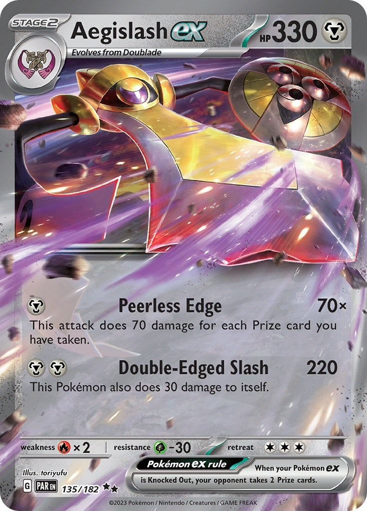 Image for Aegislash ex (135/182) - Pokemon
