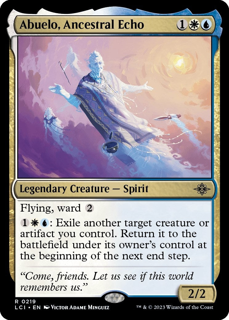 Image for Abuelo, Ancestral Echo (219) - Magic: The Gathering