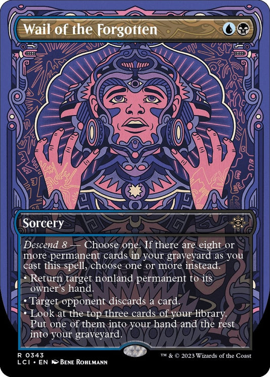 Image for Wail of the Forgotten (Borderless) (343) - Magic: The Gathering