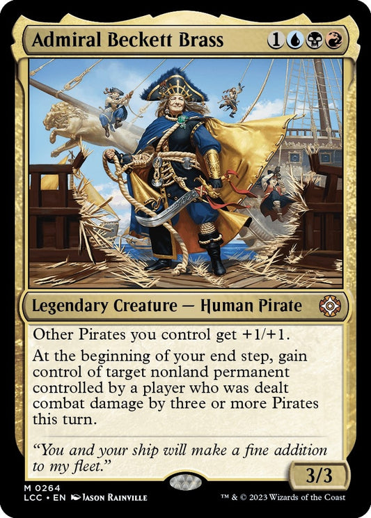 Image for Admiral Beckett Brass (264) - Magic: The Gathering