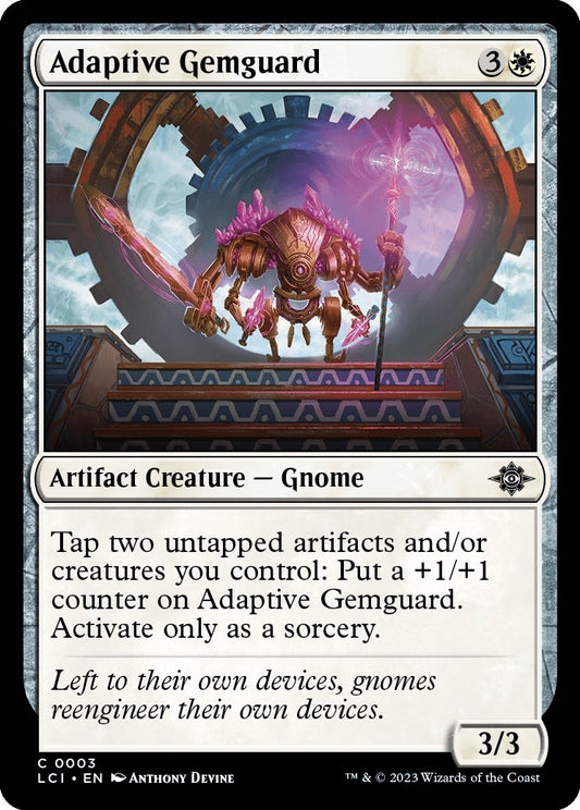 Image for Adaptive Gemguard (3) - Magic: The Gathering