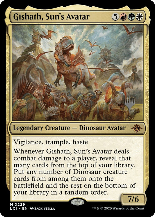 Image for Gishath, Sun's Avatar (229) - Magic: The Gathering