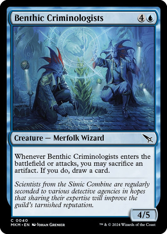 Image for Benthic Criminologists (40) - Magic: The Gathering