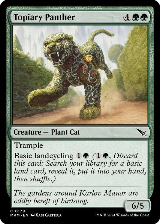 Image for Topiary Panther (179) - Magic: The Gathering