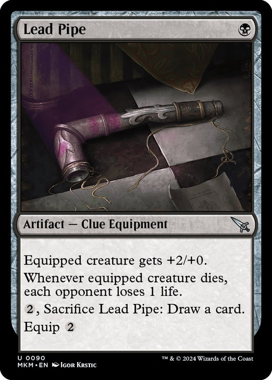 Image for Lead Pipe (90) - Magic: The Gathering