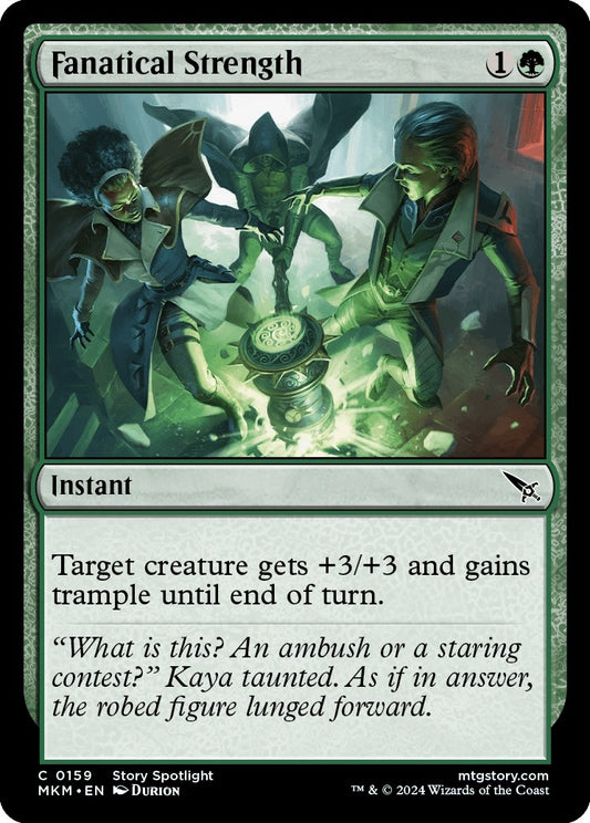 Image for Fanatical Strength (159) - Magic: The Gathering