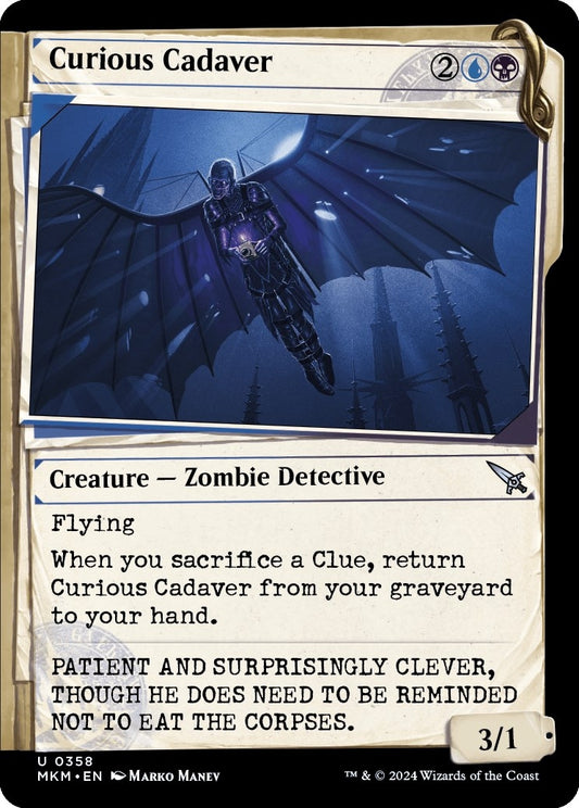 Image for Curious Cadaver (Showcase) (358) - Magic: The Gathering