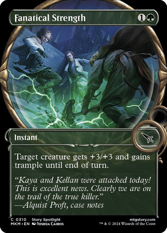 Image for Fanatical Strength (Showcase) (310) - Magic: The Gathering